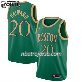 Barn Boston Celtics Tröja Gordon Hayward 20 2019-20 Nike City Edition Swingman